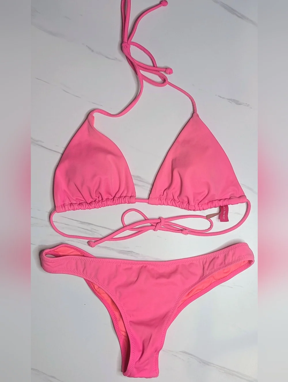 Victoria's Secret Hot Pink Bikini Set